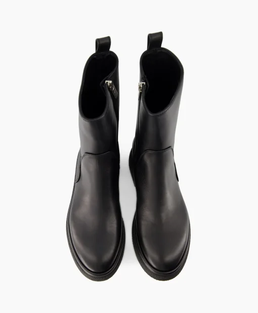 Agl Enkellaars Alison R Lowboot Zwart*Dames Laarzen