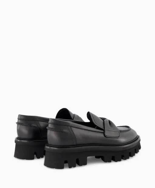 Agl Loafer Natalia Moc Zwart*Dames Instappers