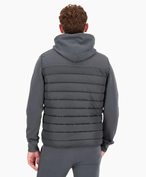 Airforce Bodywarmer Padded Donkergrijs*Heren Jassen