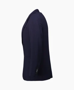 Ami Paris Jack Two Buttons Wool Viscose Twill Donker Blauw*Heren Jassen