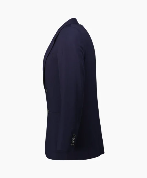Ami Paris Jack Two Buttons Wool Viscose Twill Donker Blauw*Heren Jassen