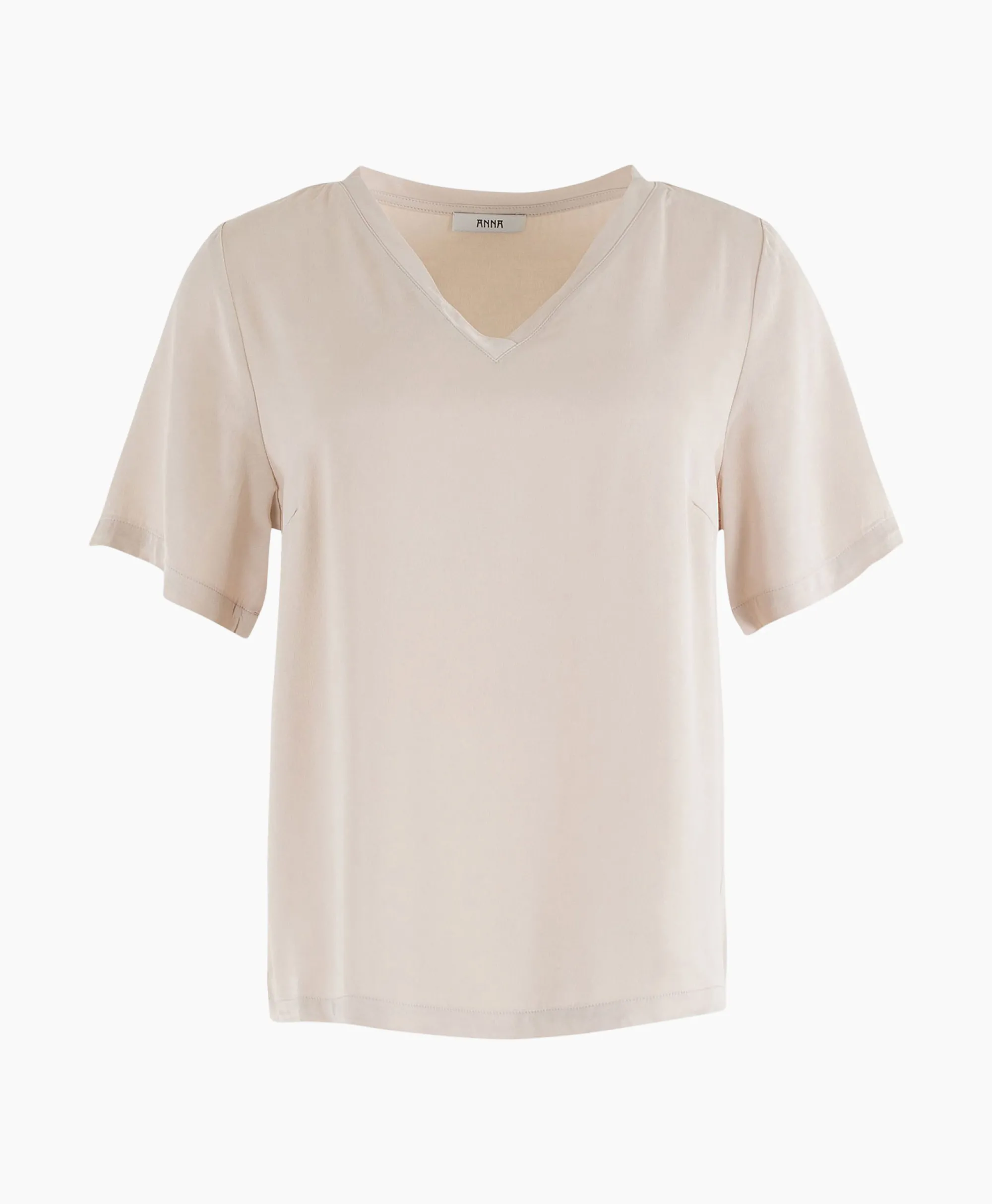 Anna Van Toor Blouse 43A05-03391 Beige*Dames T-Shirts & Tops