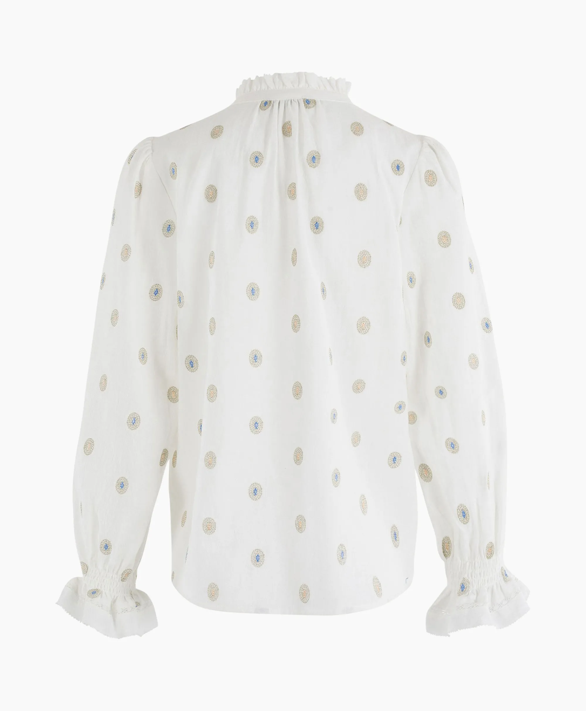 Anna Van Toor Blouse 17A05-03172B-1 Off White*Dames Blouses