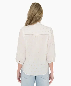 Anna Van Toor Blouse 17A05-03065C Off White*Dames Blouses