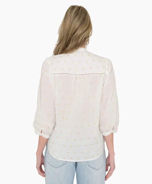 Anna Van Toor Blouse 17A05-03065C Off White*Dames Blouses