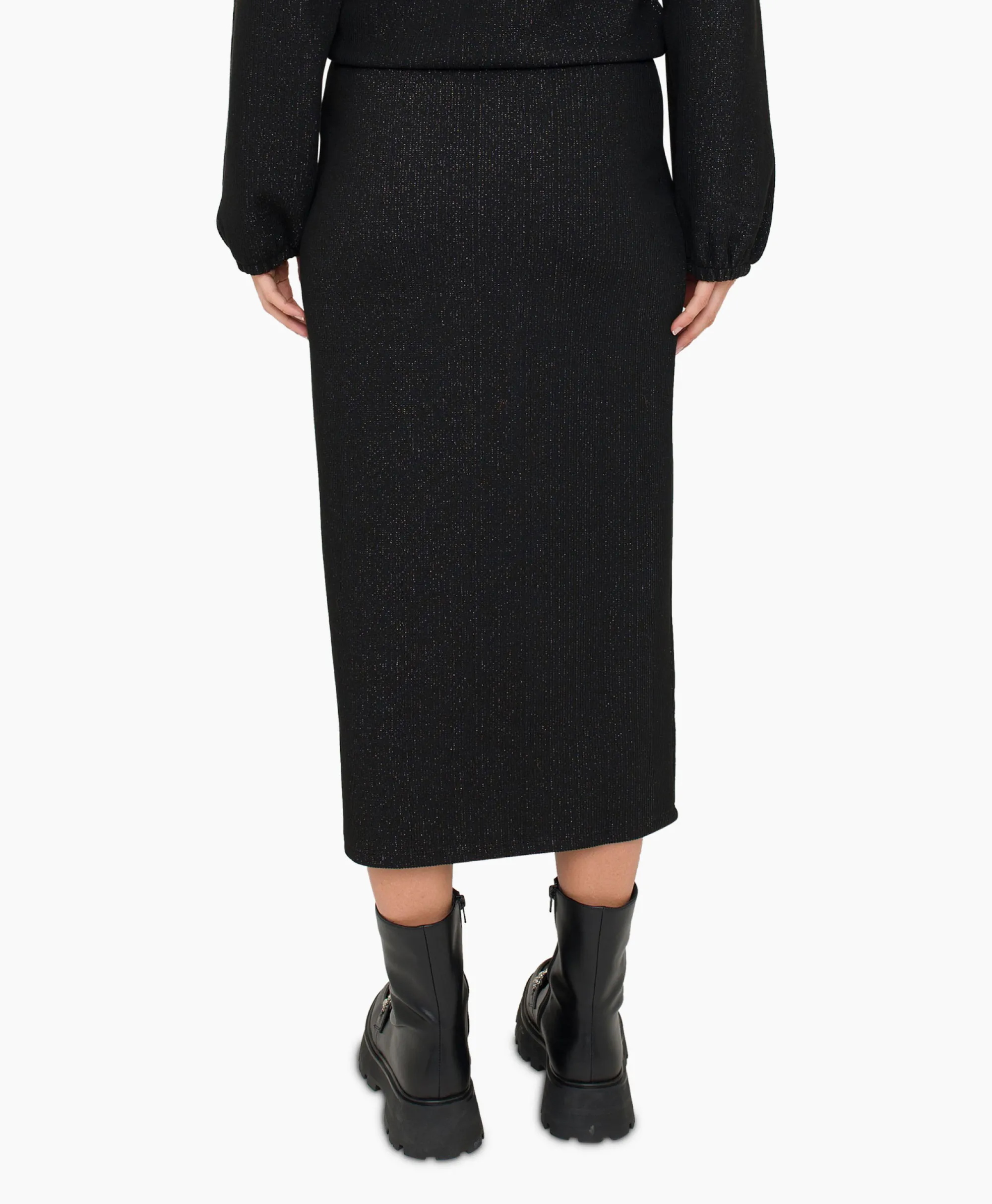 Anna Van Toor Rok 43A03-02651 Zwart*Dames Rokken