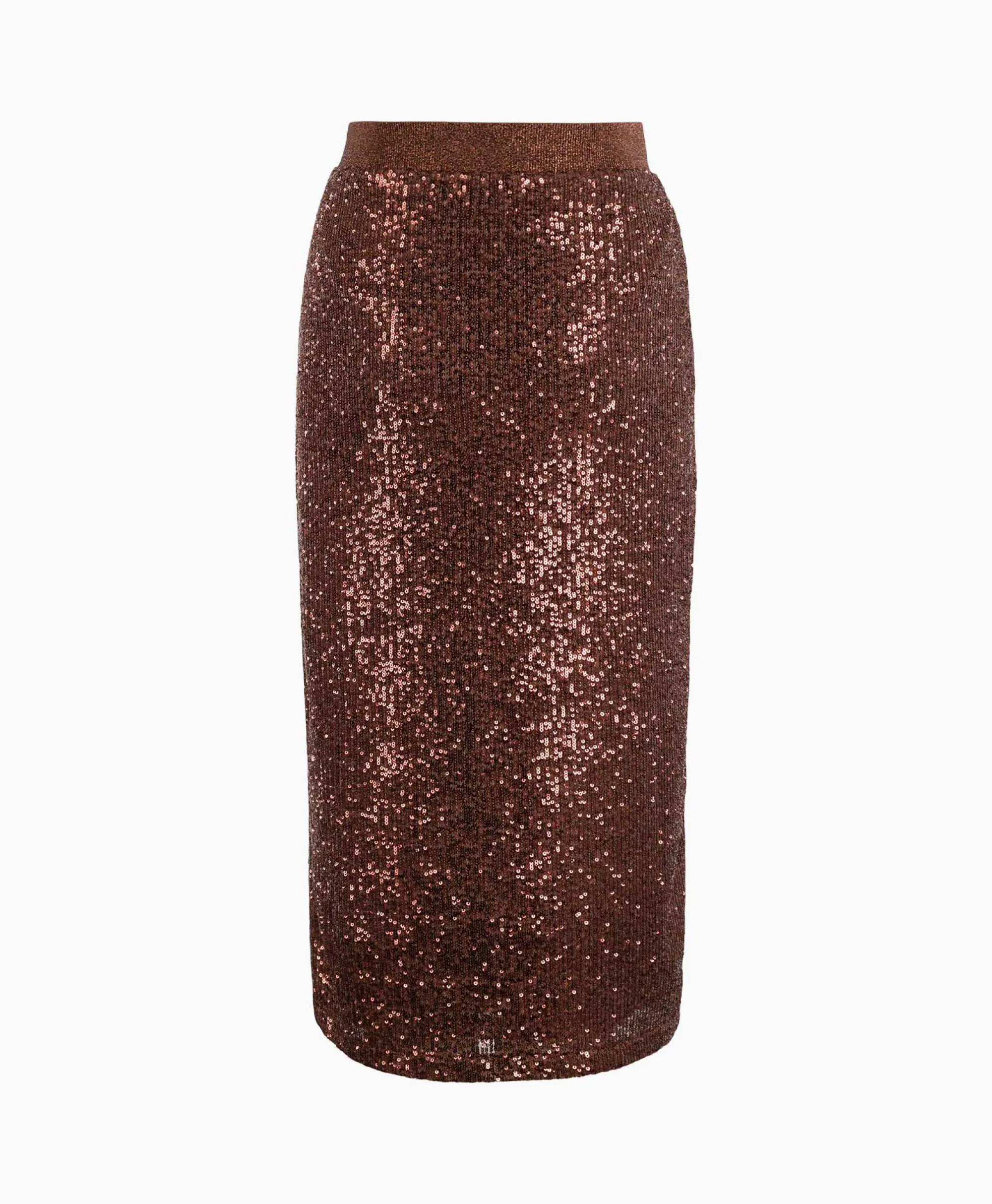 Anna Van Toor Rok 74A03-02616B Brons*Dames Rokken