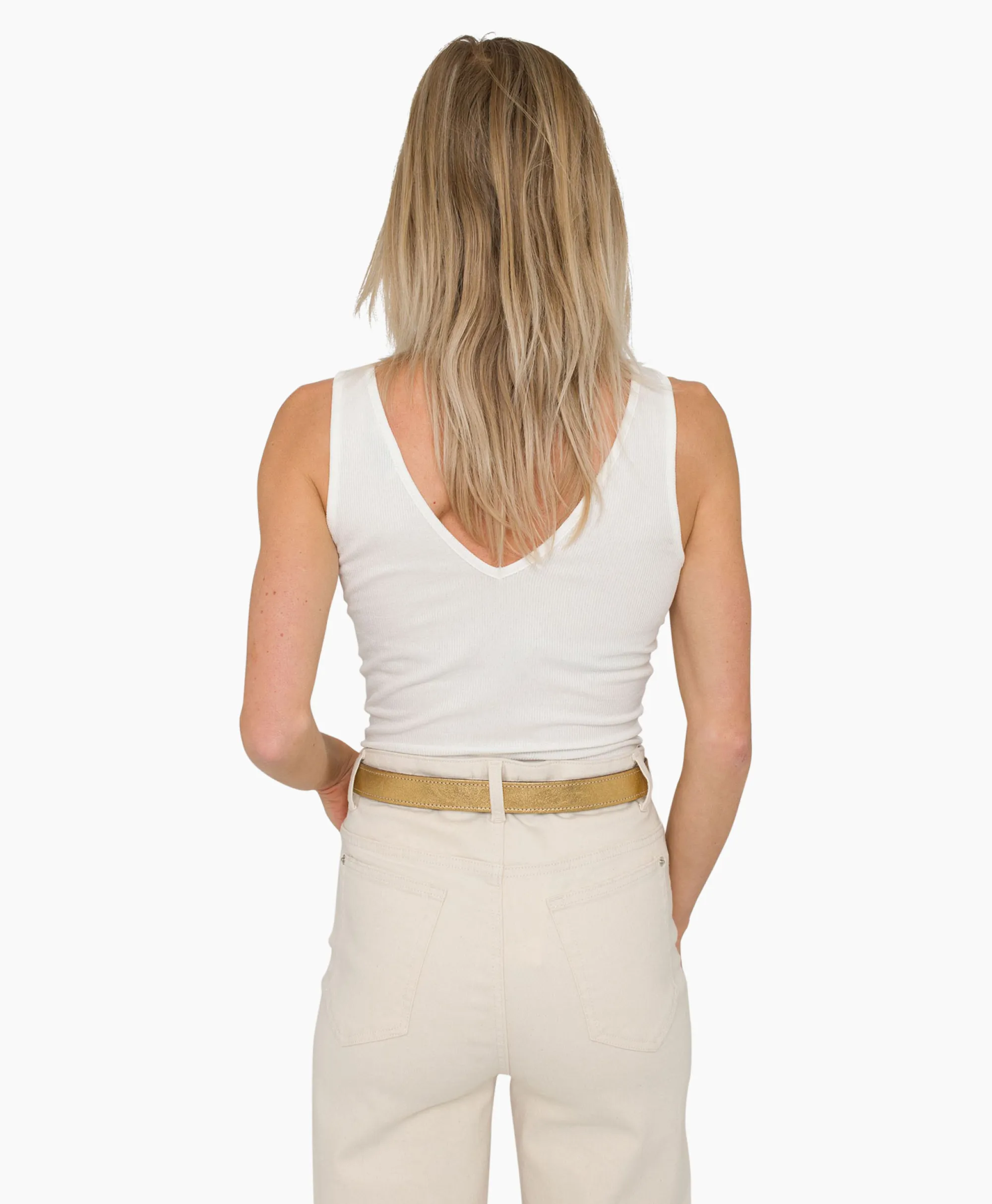 Anna Van Toor T-Shirt 08A04-03660 Off White*Dames T-Shirts & Tops