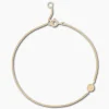 Anna+nina Armband Smiley Bracelet Silver Goldplated Goud*Dames Sieraden