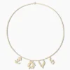 Anna+nina Ketting Bonfire Choker Goud*Dames Sieraden