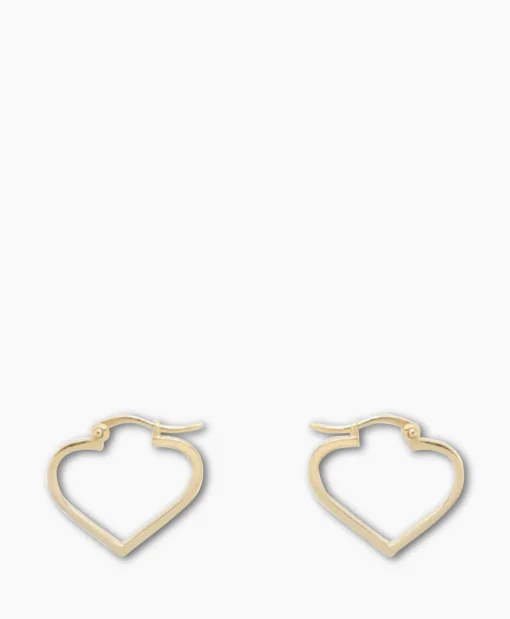 Anna+nina Oorbellen Funky Love Small Hoop Goud*Dames Sieraden