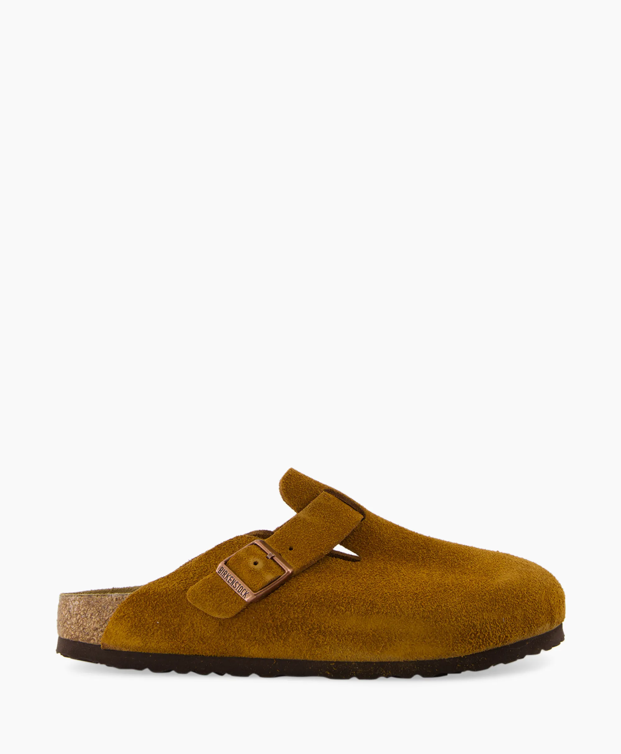 Birkenstock Instapper Boston Sfb Bruin*Heren Instappers