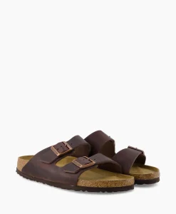 Birkenstock Sandaal Arizona Snf Bruin*Heren Sandalen
