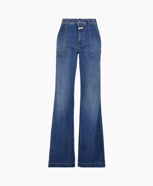 Closed Jeans Aria Midden Blauw*Dames Broeken