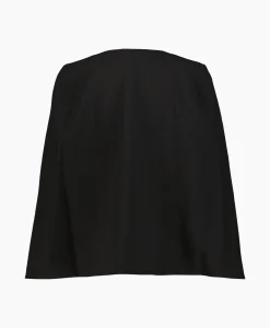 Co'couture Co'Couture Blazer Volacc Cape Zwart*Dames Blazers