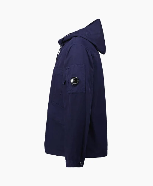 Cp Company Vest B Hooded Jacket Donker Blauw*Heren Jassen