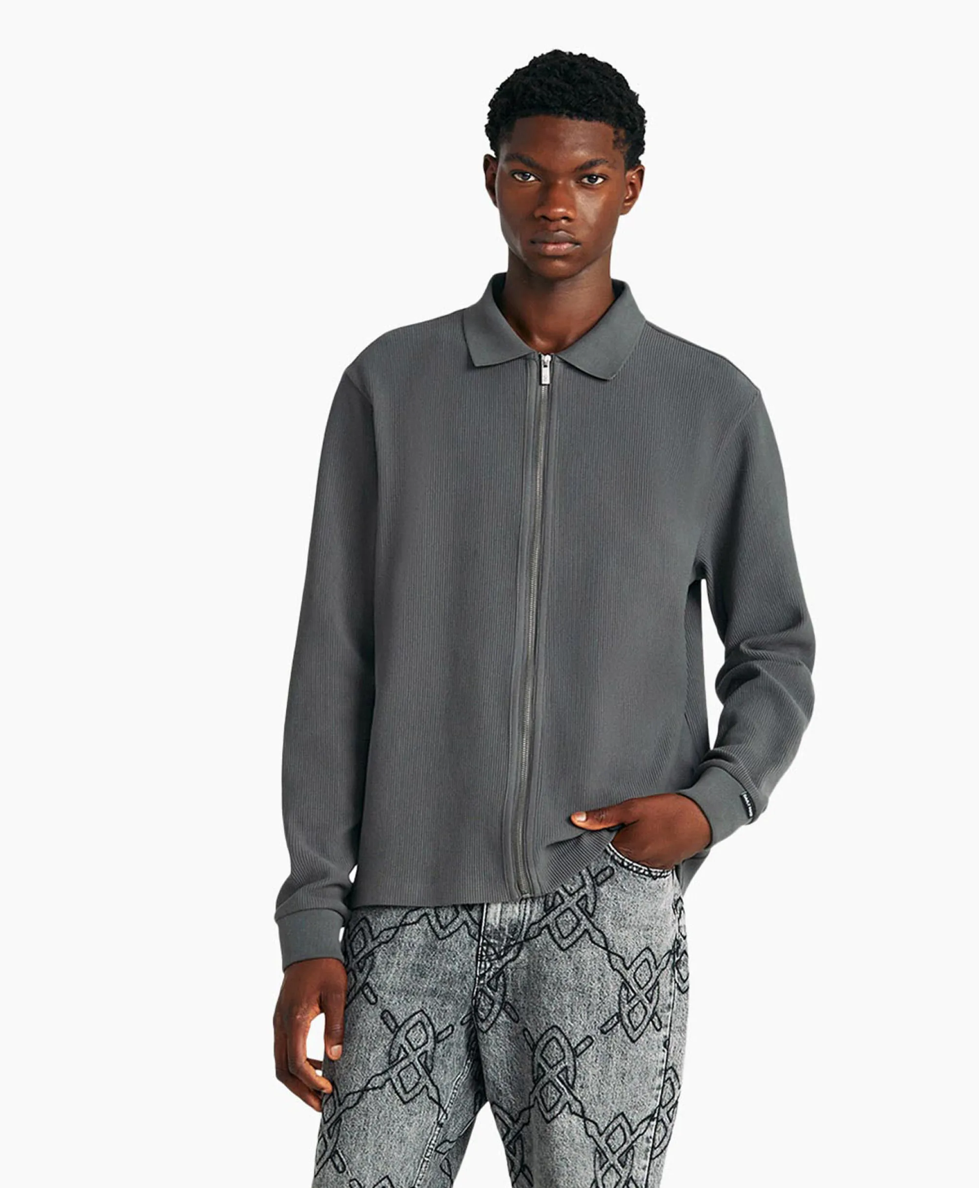 Daily Paper Overshirt Parram Grijs*Heren Jassen