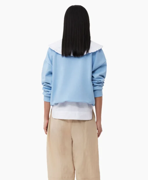 Ganni Pullover Isoli Oversized Blauw*Dames Truien