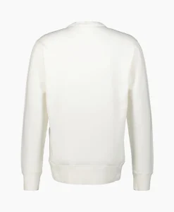 Golden Goose Sweater Golden M's Regular Distressed Off White*Heren Truien