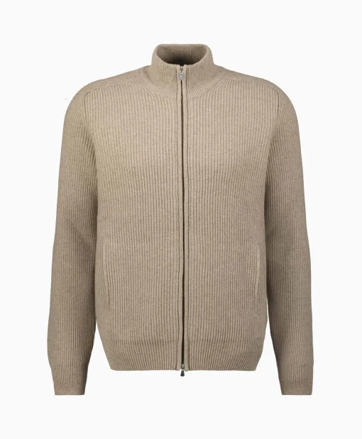 Gran Sasso Vest 23130-19688 Beige*Heren Vesten