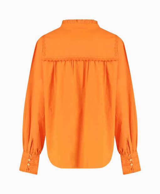 Harper & Yve Harper & Yve Blouse Yasmin-Ls Oranje*Dames Blouses
