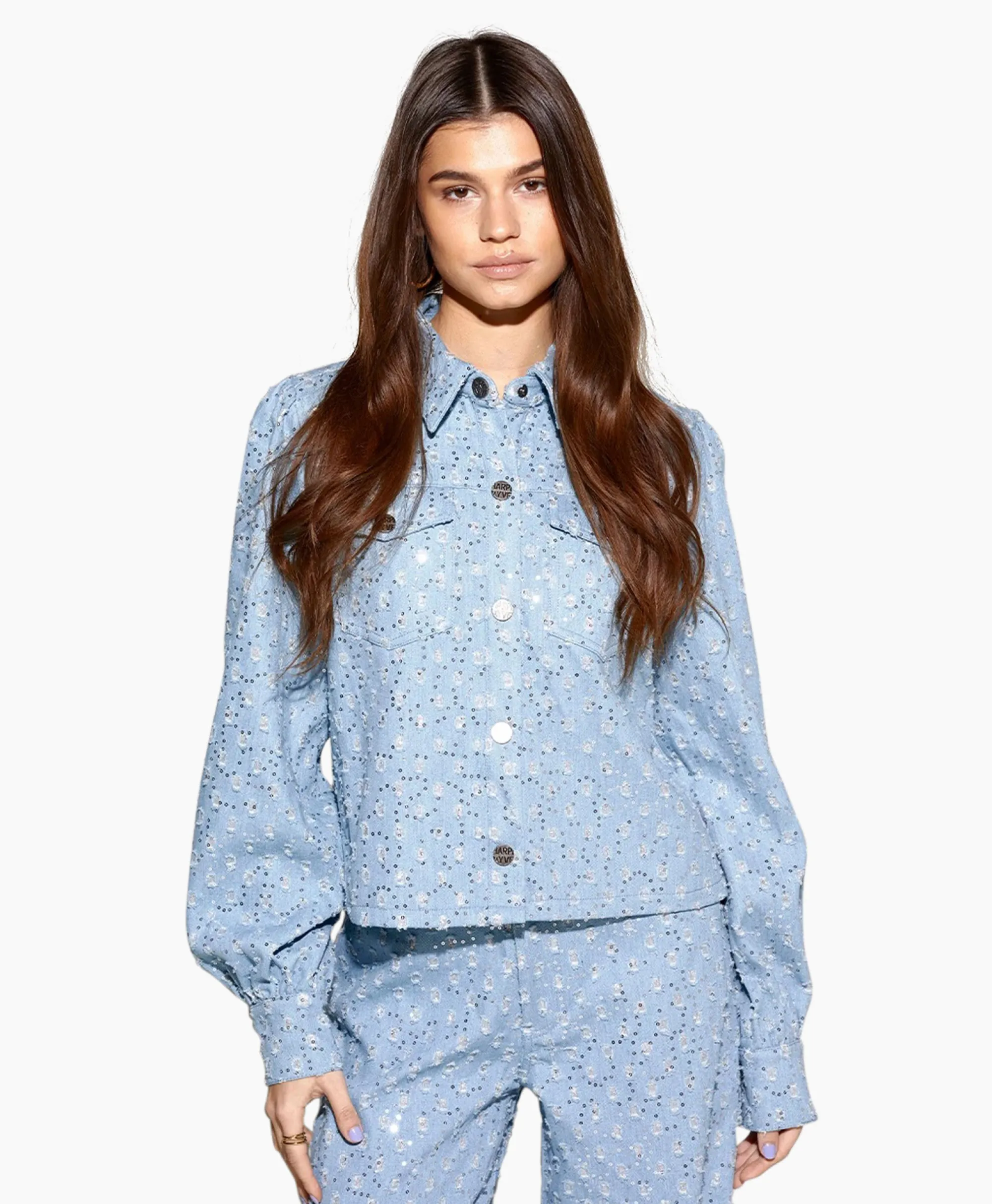 Harper & Yve Harper & Yve Jack Flo-Ja Licht Blauw*Dames Jassen