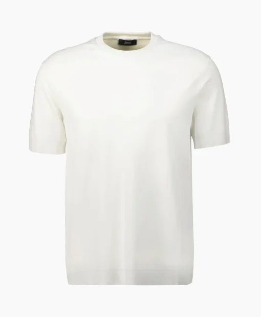 Herno Pullover Knitted Sweat Wit*Heren Truien