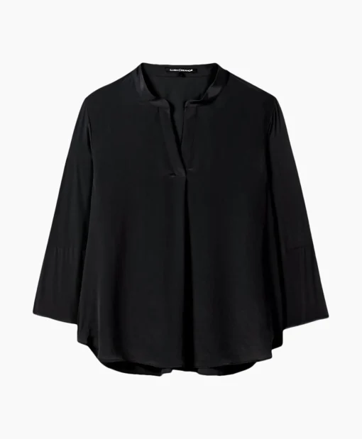 Luisa Cerano Blouse 298445/3597-0 Zwart Dessin*Dames Blouses