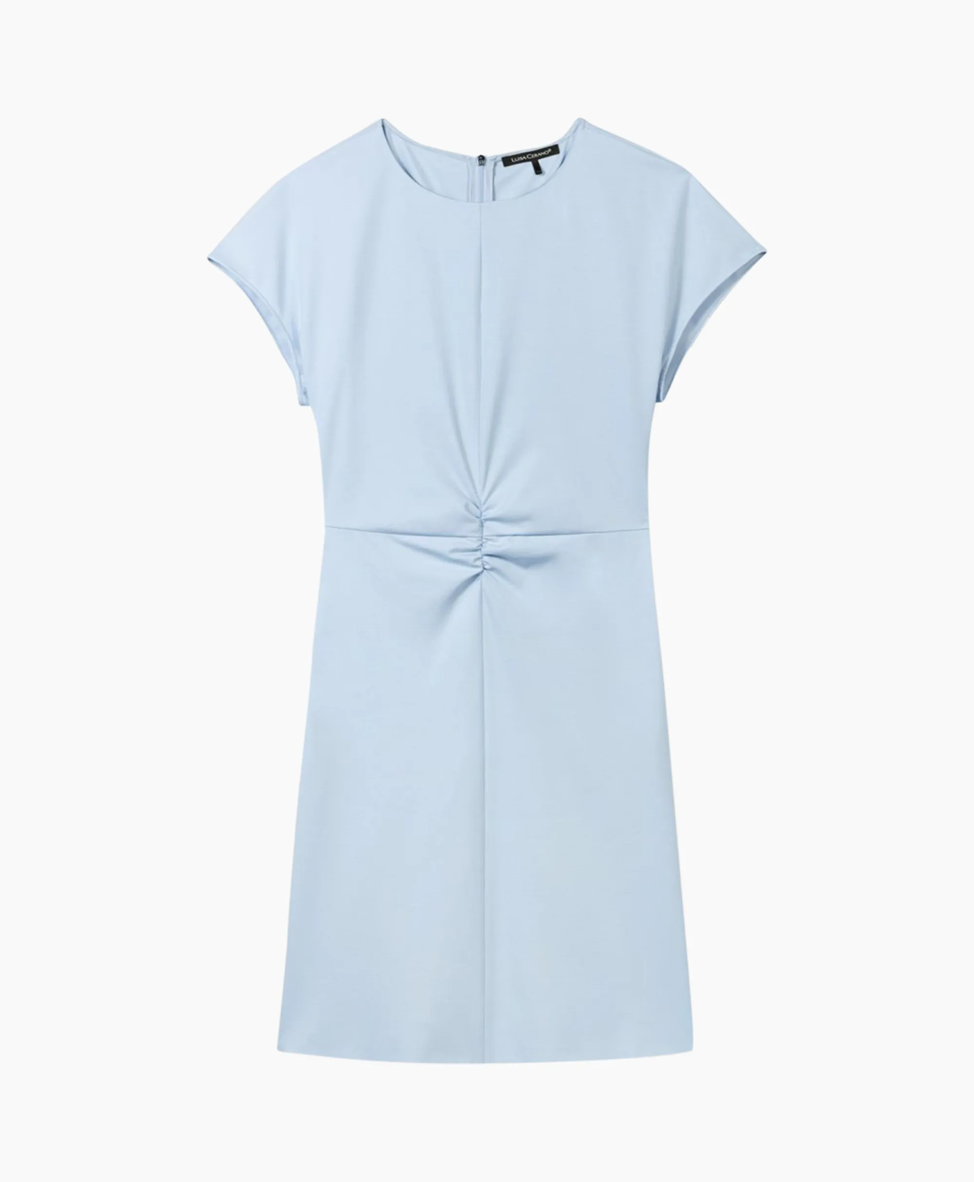 Luisa Cerano Mini Jurk 798470/3289-0 Licht Blauw*Dames Jurken