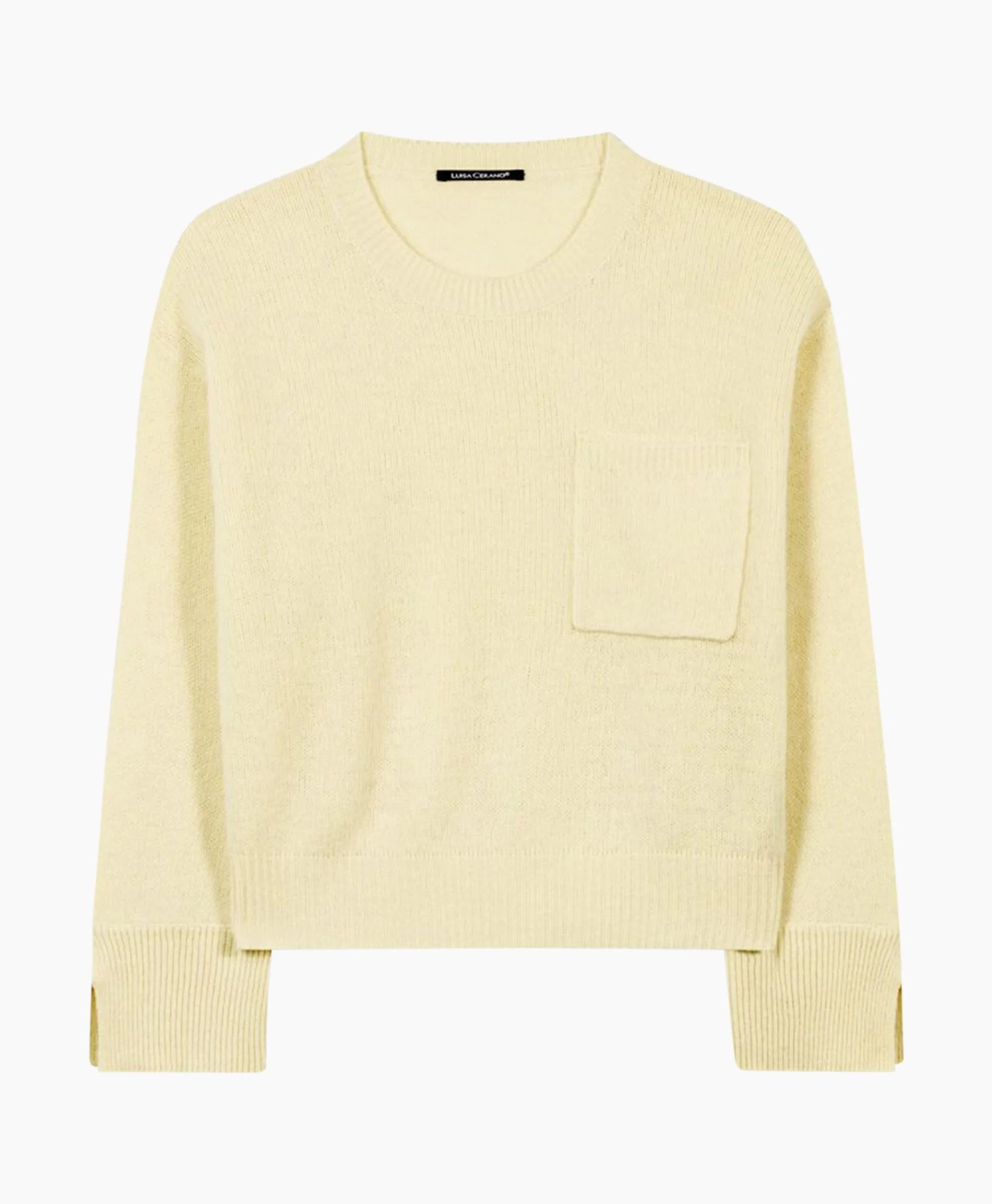 Luisa Cerano Pullover 198482/5871-0 Geel*Dames Truien