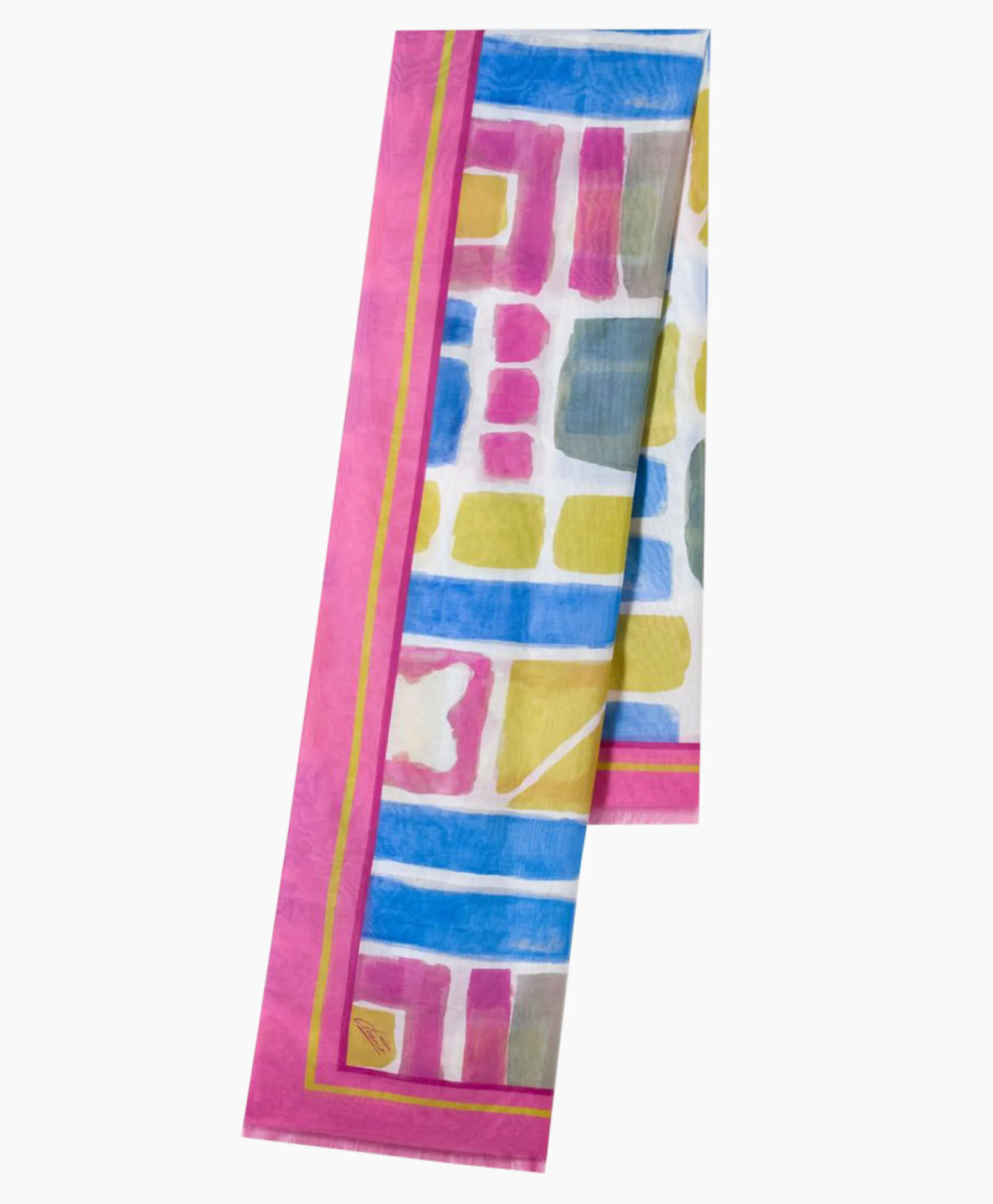 Luisa Cerano Sjaal 898777/9416-0 Off White*Dames Sjaals