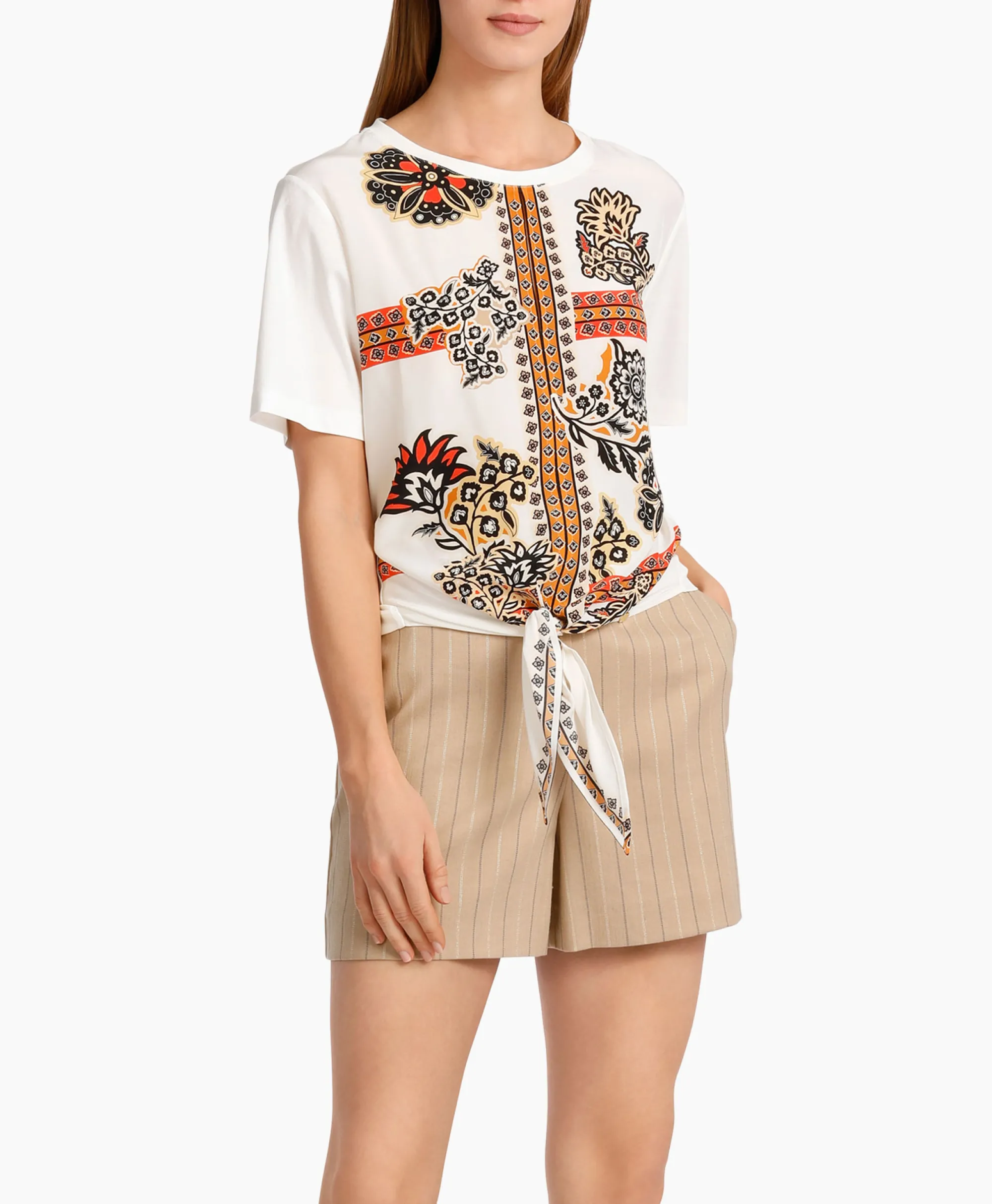 Marccain Collectie Blouse Wc 55.10 J52 Off White*Dames Blouses