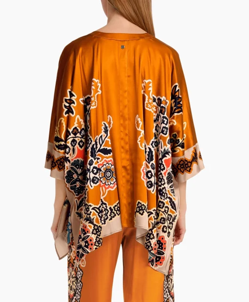 Marccain Collectie Blouse Wc 51.40 W66 Oranje*Dames Blouses