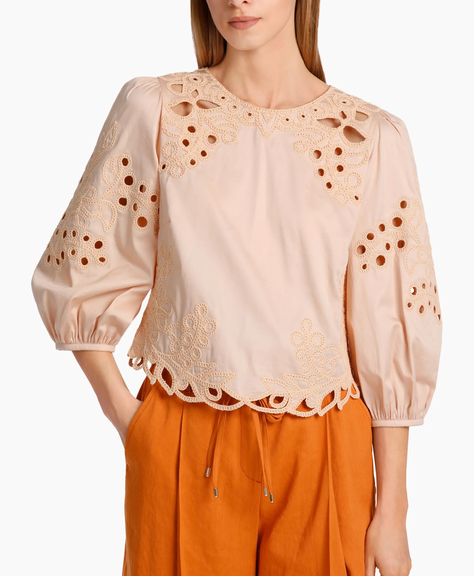 Marccain Collectie Blouse Wc 51.44 W76 Rose*Dames Blouses
