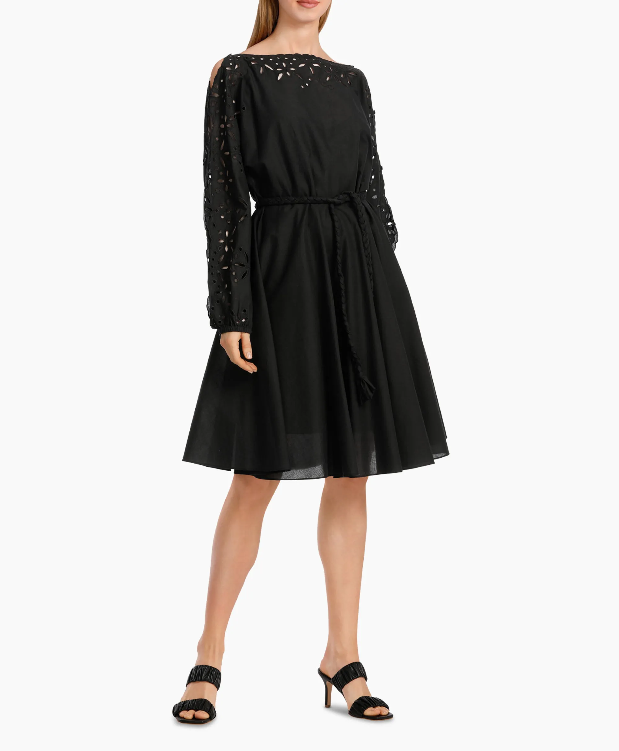 Marccain Collectie Jurk Wc 21.58 W68 Zwart*Dames Bruiloftskleding