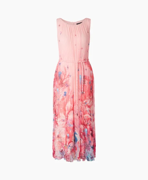 Marccain Collectie Jurk Wc 21.62 J83 Zalm*Dames Bruiloftskleding