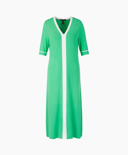 Marccain Collectie Maxi Jurk Uc 21.05 M17 Groen*Dames Bruiloftskleding