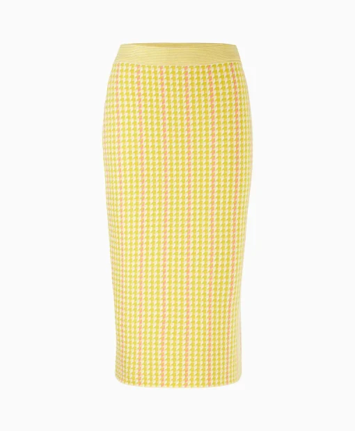 Marccain Collectie Rok Wc 71.07 M33 Midden Geel*Dames Rokken