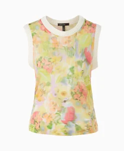 Marccain Collectie Top Wc 61.09 M34 Midden Geel*Dames T-Shirts & Tops