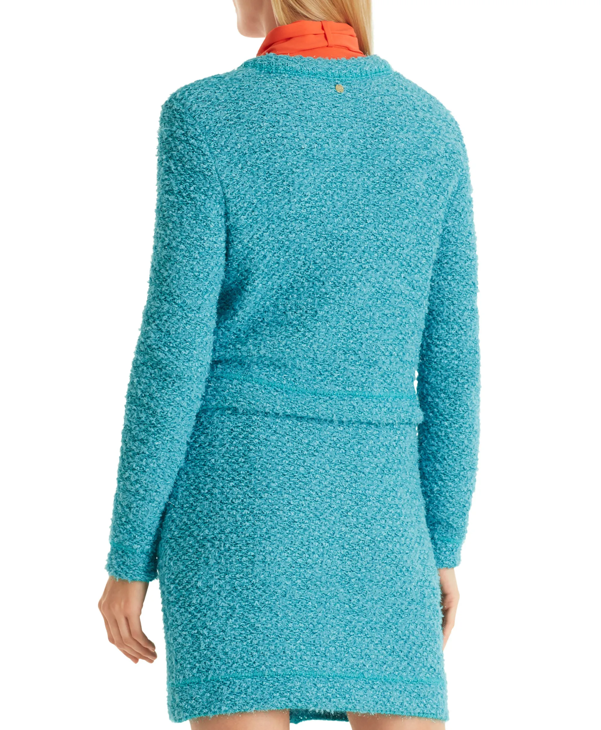 Marccain Collectie Vest Wc 39.03 M01 Turquoise*Dames Vesten