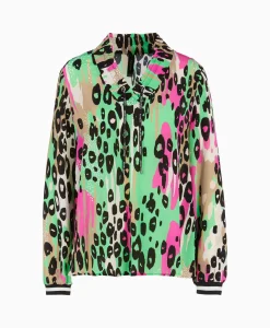 Marccain Sport Blouse Ws 51.08 W05 Groen*Dames Blouses