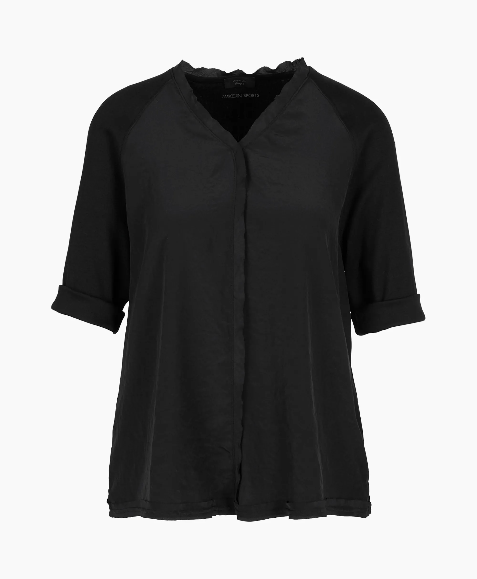 Marccain Sport Blouse Ws 55.04 J67 Zwart*Dames Blouses