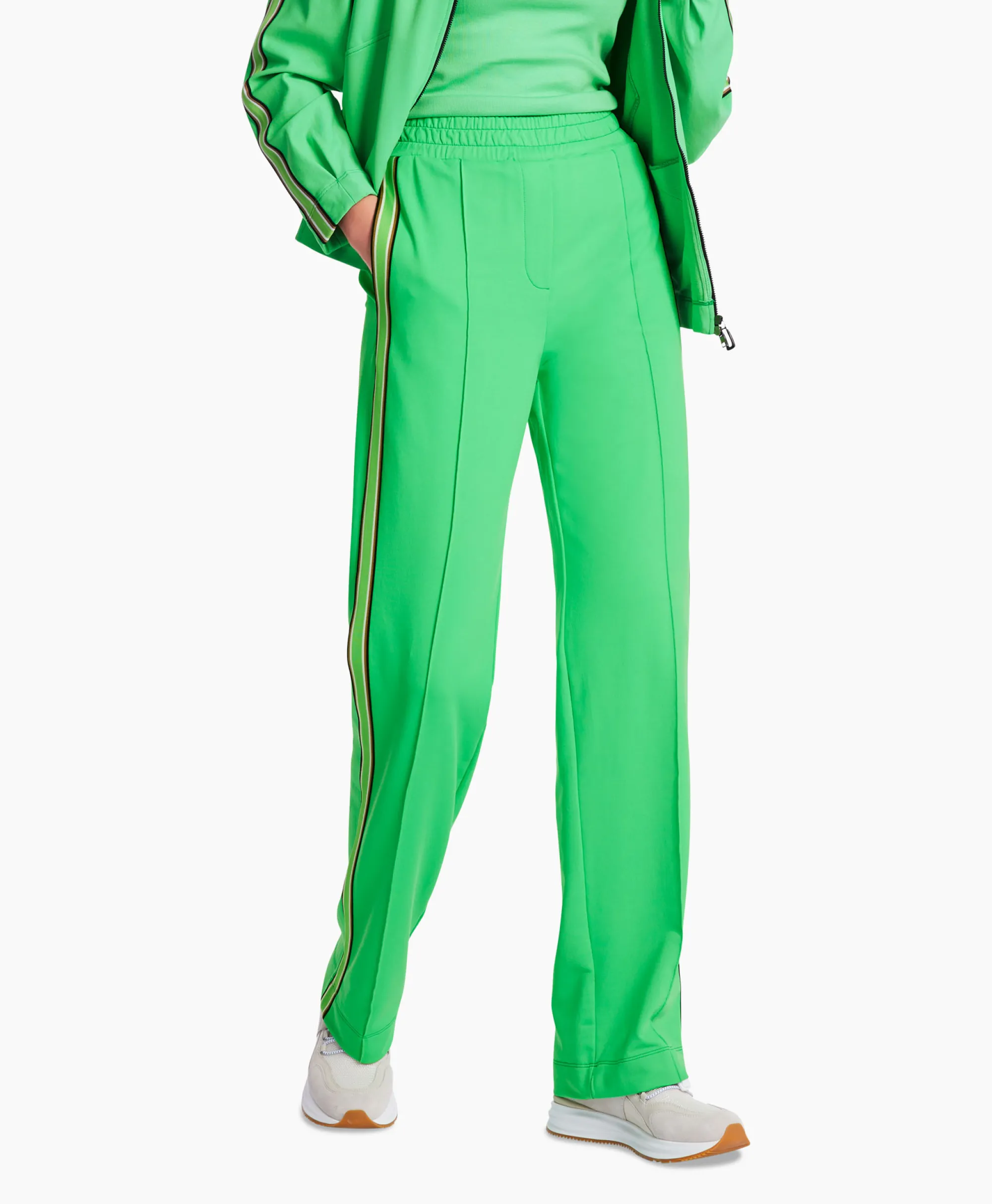 Marccain Sport Broek Ws 81.43 J51 Groen*Dames Broeken