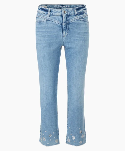 Marccain Sport Jeans Ws 82.24 D15 Licht Blauw*Dames Broeken