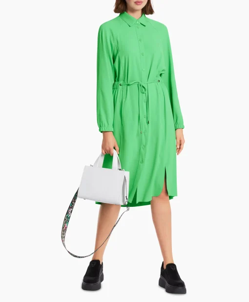 Marccain Sport Jurk Ws 21.14 W28 Groen*Dames Bruiloftskleding