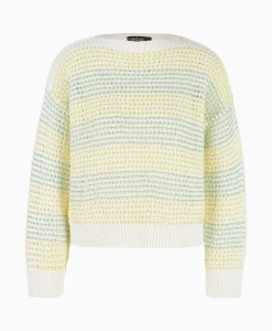 Marccain Sport Pullover Ws 41.14 M18 Off White*Dames Truien