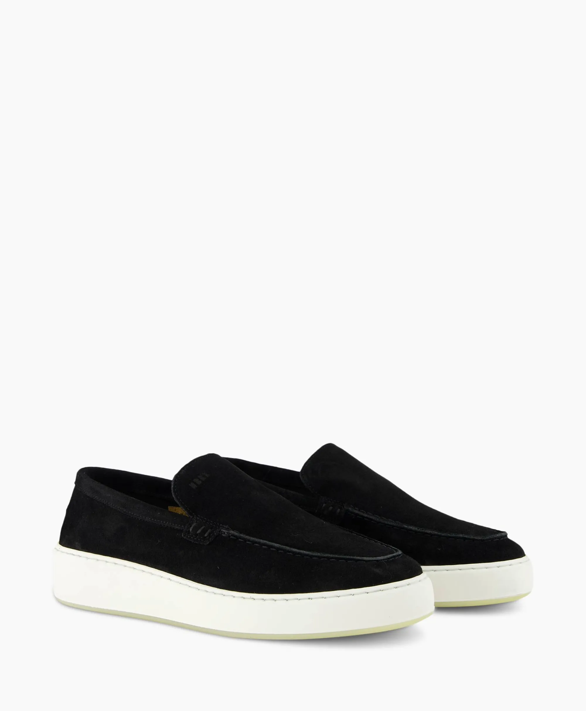 Nubikk Loafer Jiro Mio Zwart*Heren Instappers