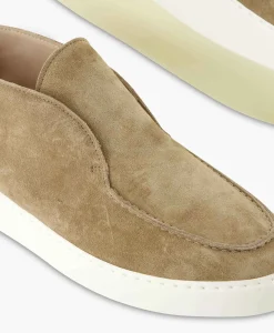 Nubikk Loafer Jiro Suo Taupe*Heren Instappers