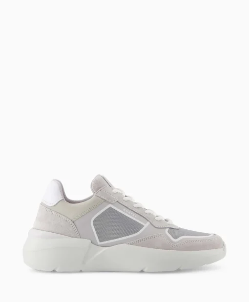 Nubikk Sneaker Roque Road Curl Grijs*Heren Sneakers