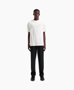 Olaf Hussein T-Shirt Blur Face Wit*Heren T-Shirts